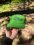 Green canvas dad hat