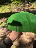 Green canvas dad hat